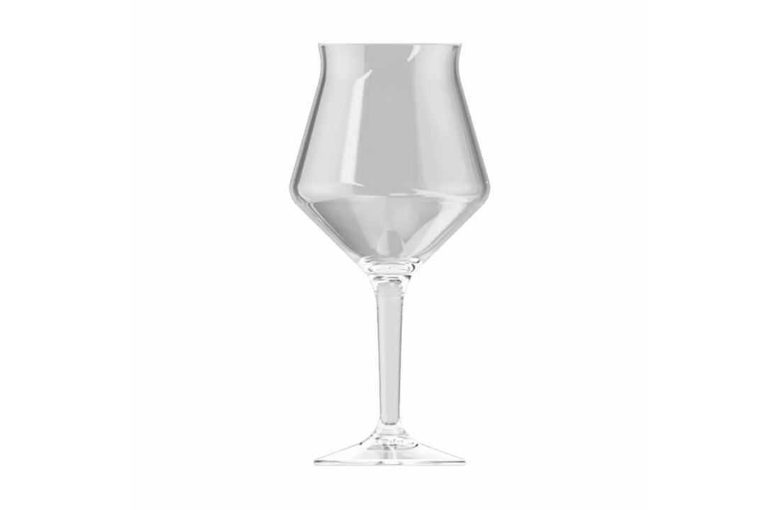 HappyGlass The Baron Bier/Sangria Glas- Set van 2 Kunststof Glazen 400 ml