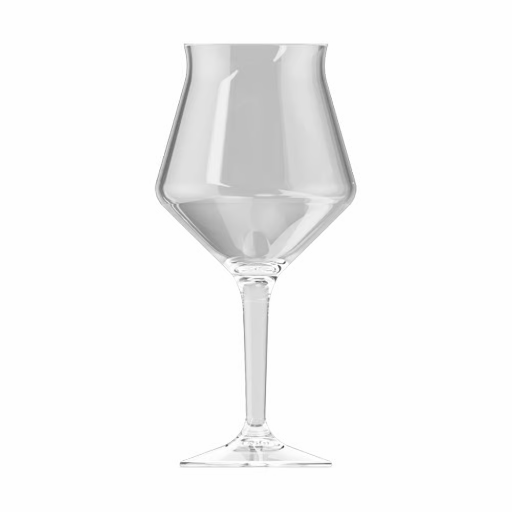 HappyGlass The Baron Bier/Sangria Glas- Set van 2 Kunststof Glazen 400 ml