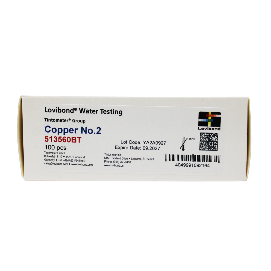Lovibond Koper / Copper No.2 navulling reagens 10 stuks
