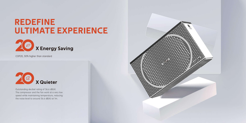 Fairland AquaX20 TurboSilence - Full inverter warmtepomp