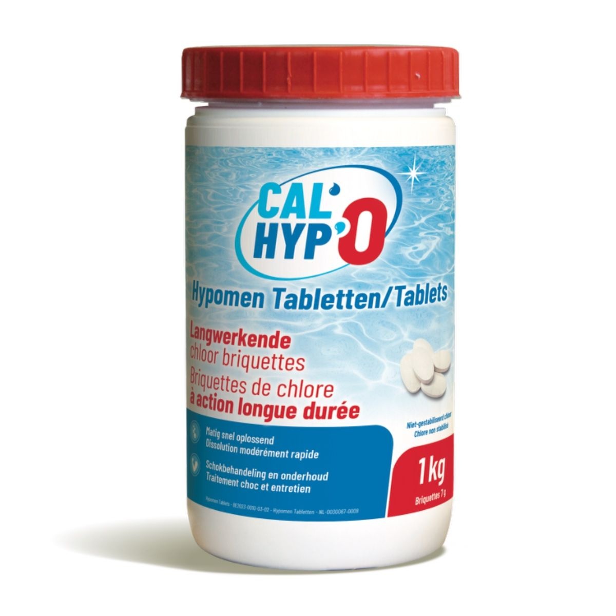 Cal’Hyp'O Hypomen Chloor tabletten 7 gram - 1kg