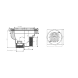 Weltico Bodemput RVS Rooster