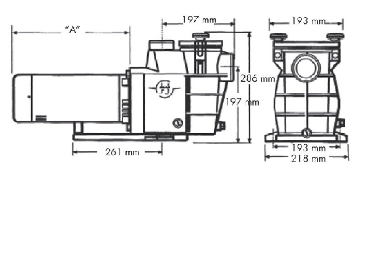 Hayward Superpool zwembadpomp