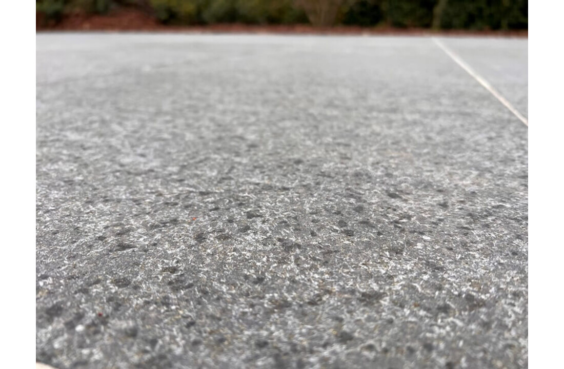 Binnenhoek afgeronde neus - Basalt Gevlamd