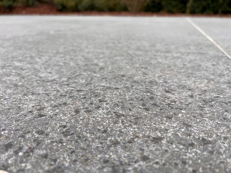 Binnenhoek afgeronde neus - Basalt Gevlamd