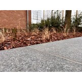 Randsteen rechte neus - Basalt Gevlamd