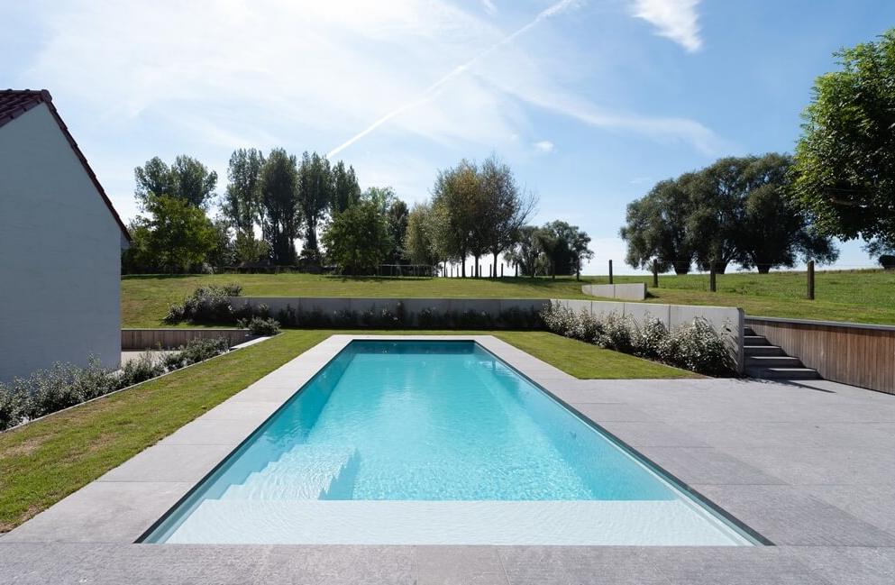 Randsteen rechte neus - Blue Stone