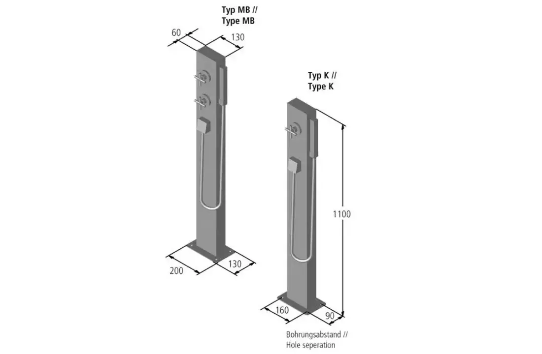 Ideal douche Madeira