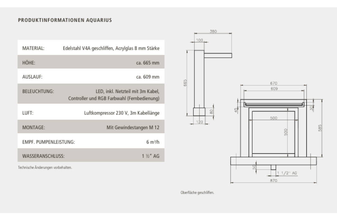 IDEAL Waterval Aquarius
