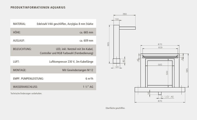 IDEAL Waterval Aquarius