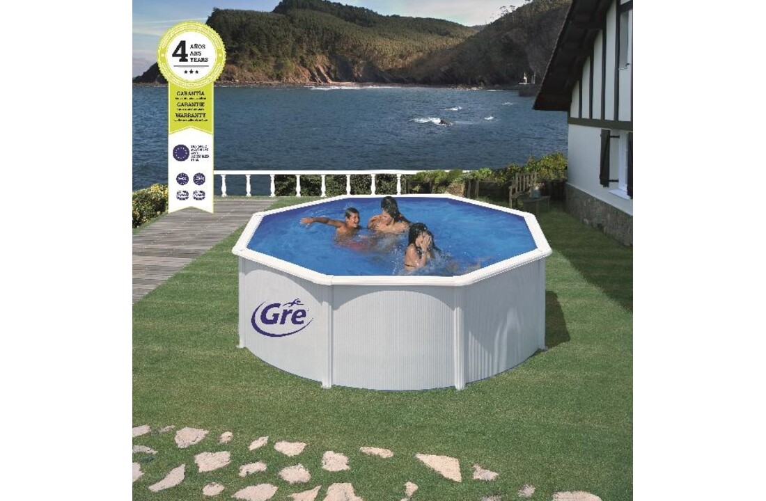 Gre zwembad fidji set rond diverse maten