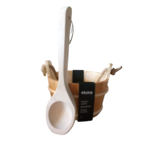 4-living Sauna emmer + lepel + geuren