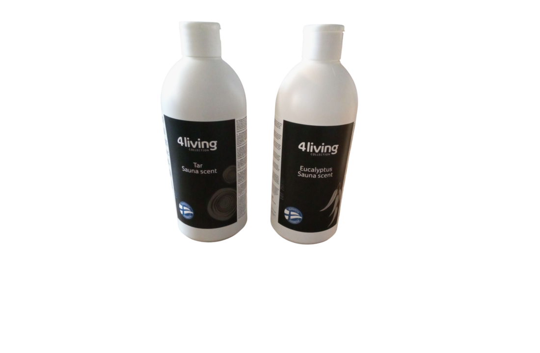 4-living Sauna emmer + lepel + geuren