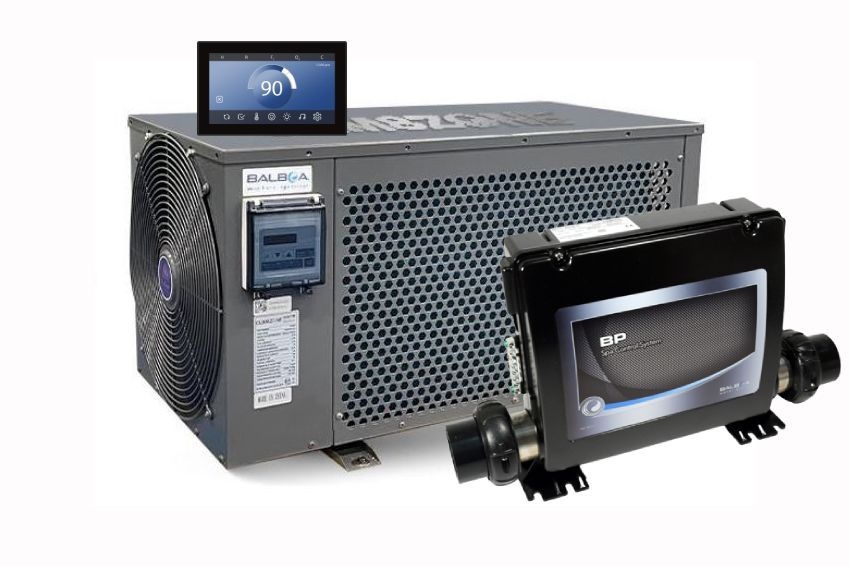 Balboa Warmtepomp Pack - Climaz8ne + BP2100 + SpaTouch 3