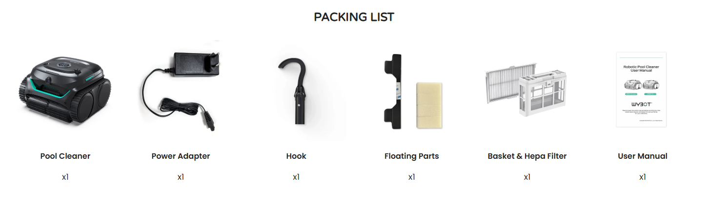 Wybot S2 zwembadrobot