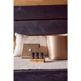 Rento Handdoek Kenno 50x60 cm Beige/Wit