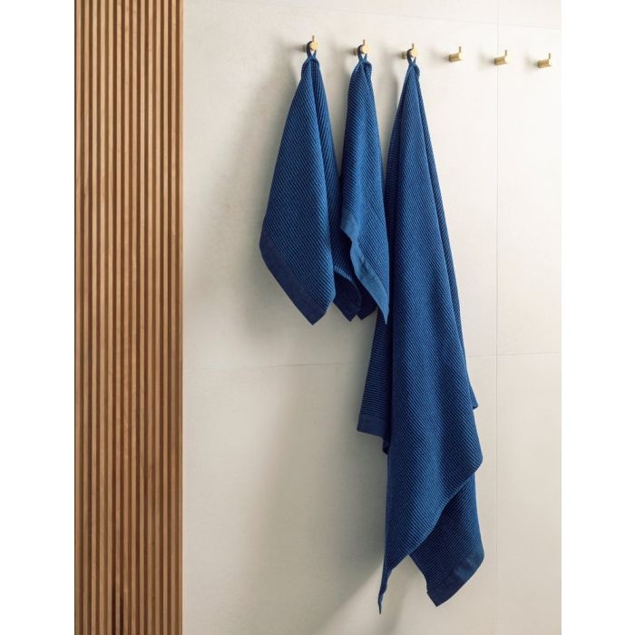 Rento Handdoek Kenno 50x70 cm donkerblauw