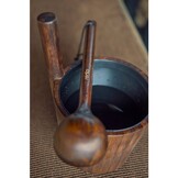 Rento Sauna Opgietlepel Bamboe - Dark