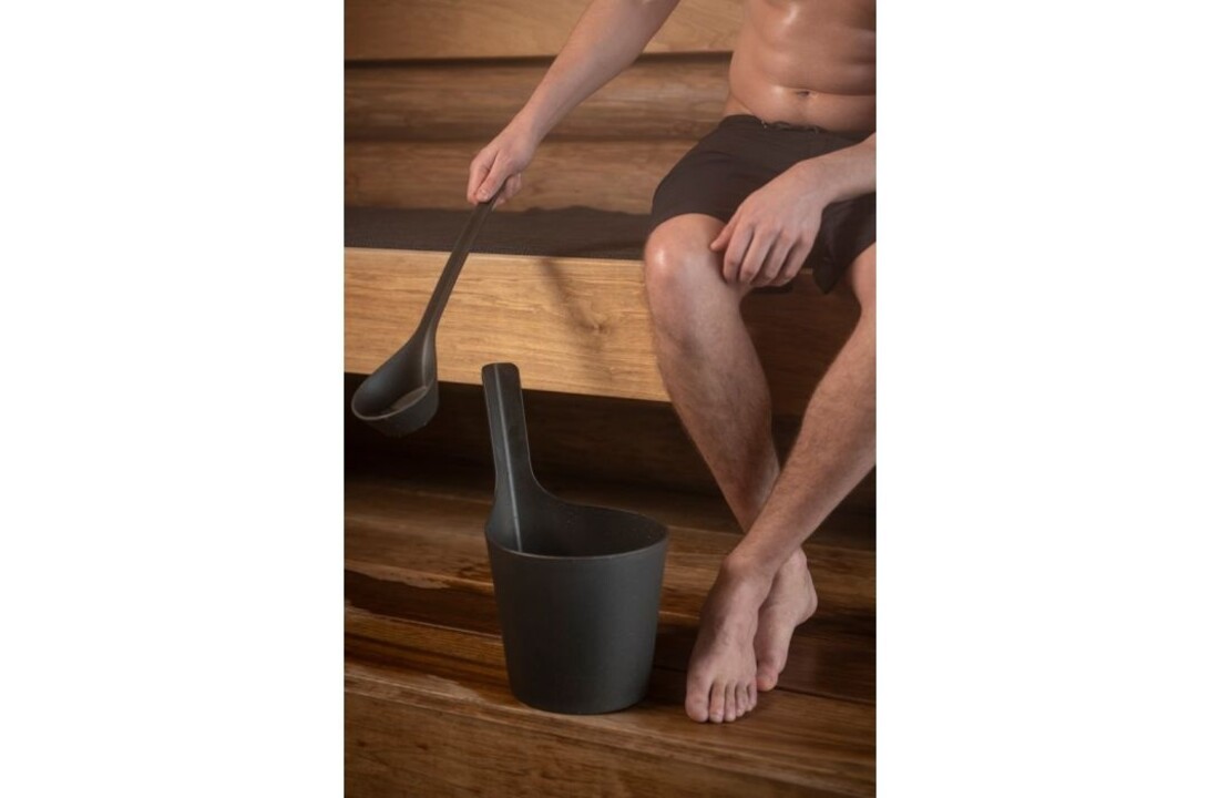 Rento Pisara sauna emmer schors - Zwart