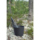 Rento Pisara sauna emmer schors - Zwart