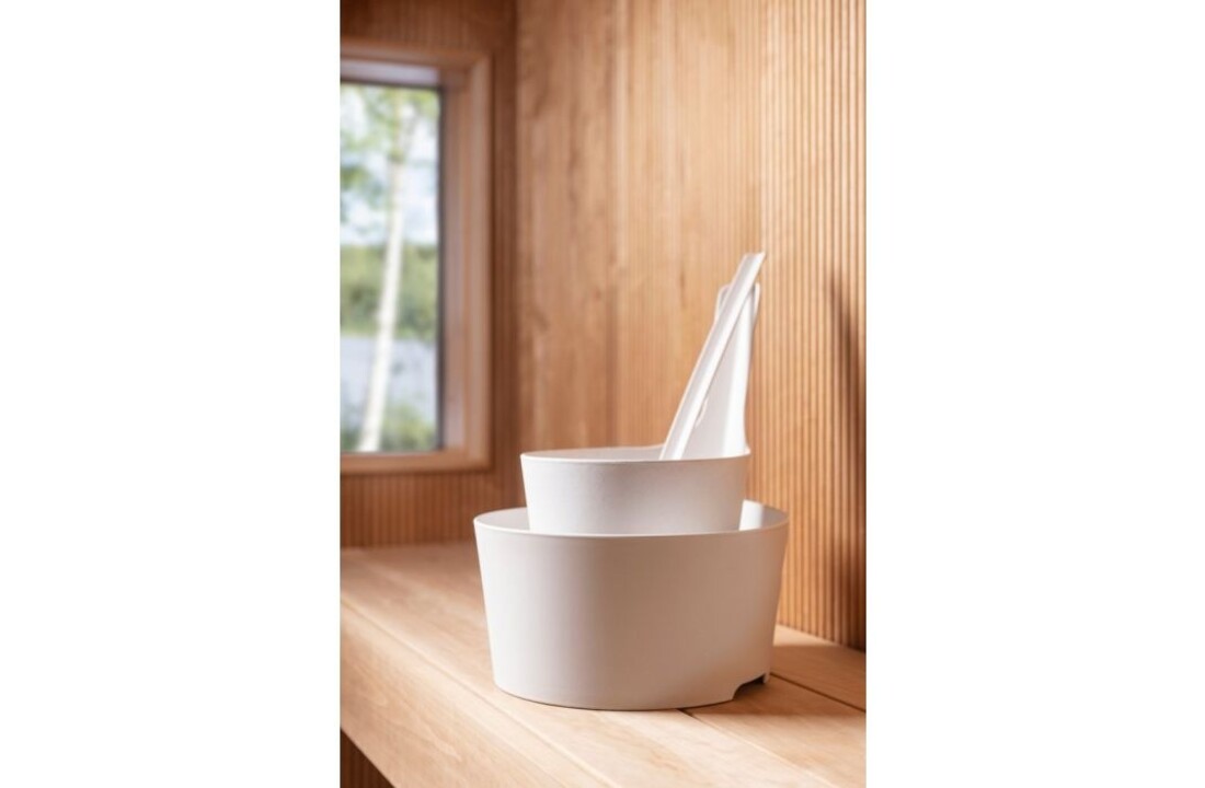 Rento Pisara sauna emmer schors - wit