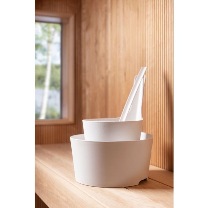 Rento Pisara sauna emmer schors - wit