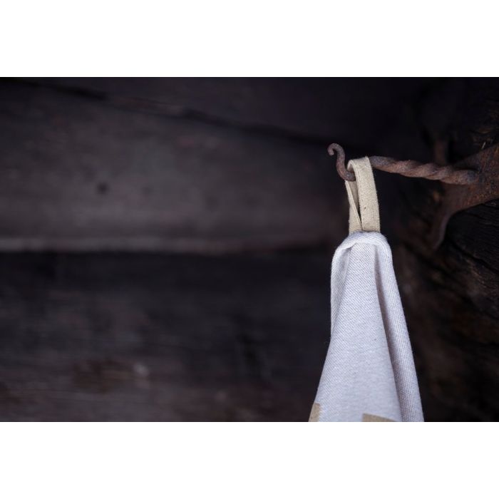 Rento sauna cover laituri 60x50 cm beige/wit