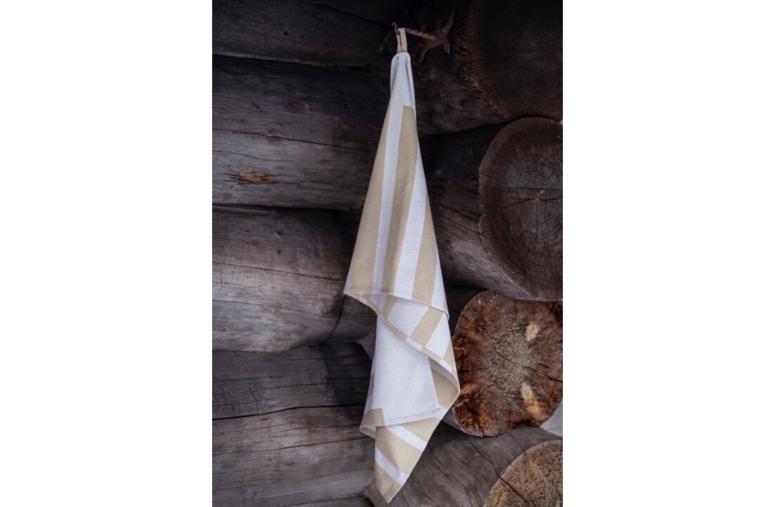Rento seat cover Laituri 50x150 cm beige/wit