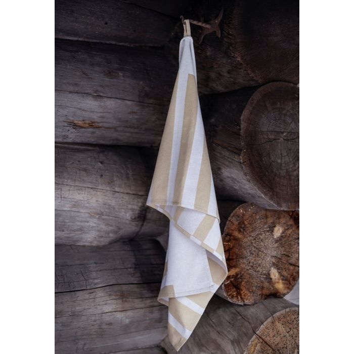 Rento seat cover Laituri 50x150 cm beige/wit