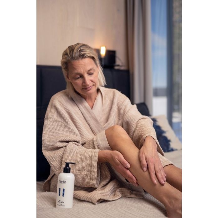 Rento Badjas Kenno L/XL beige/wit