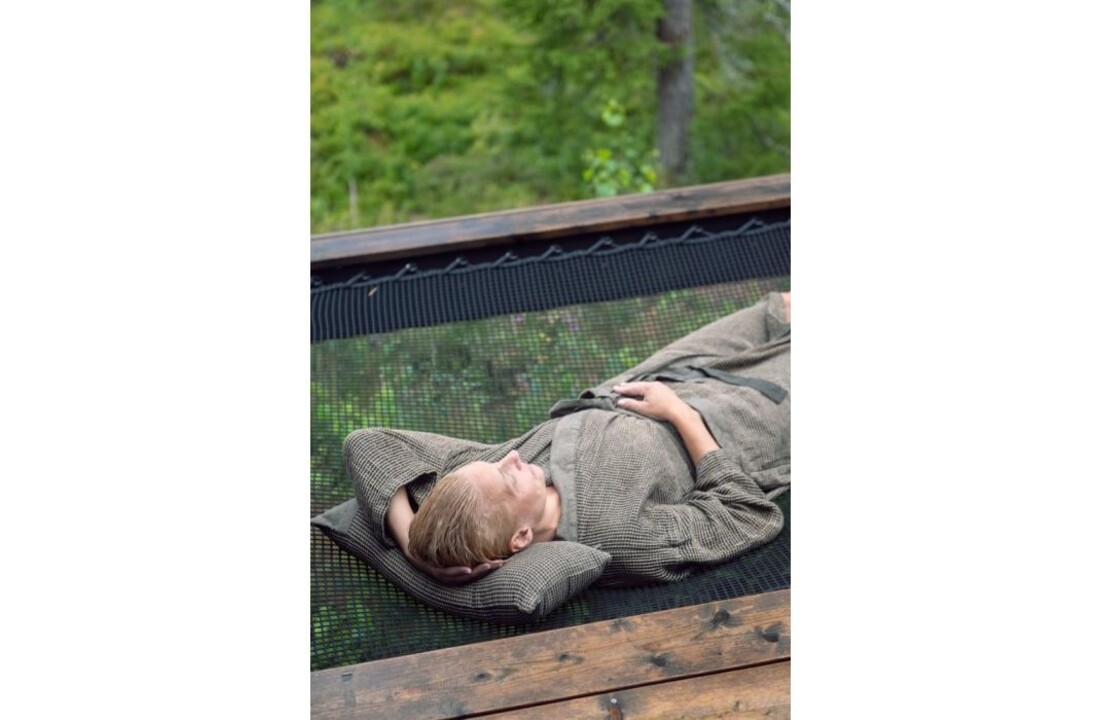 Kenno Sauna Kussen - Bruin - 50x22 cm