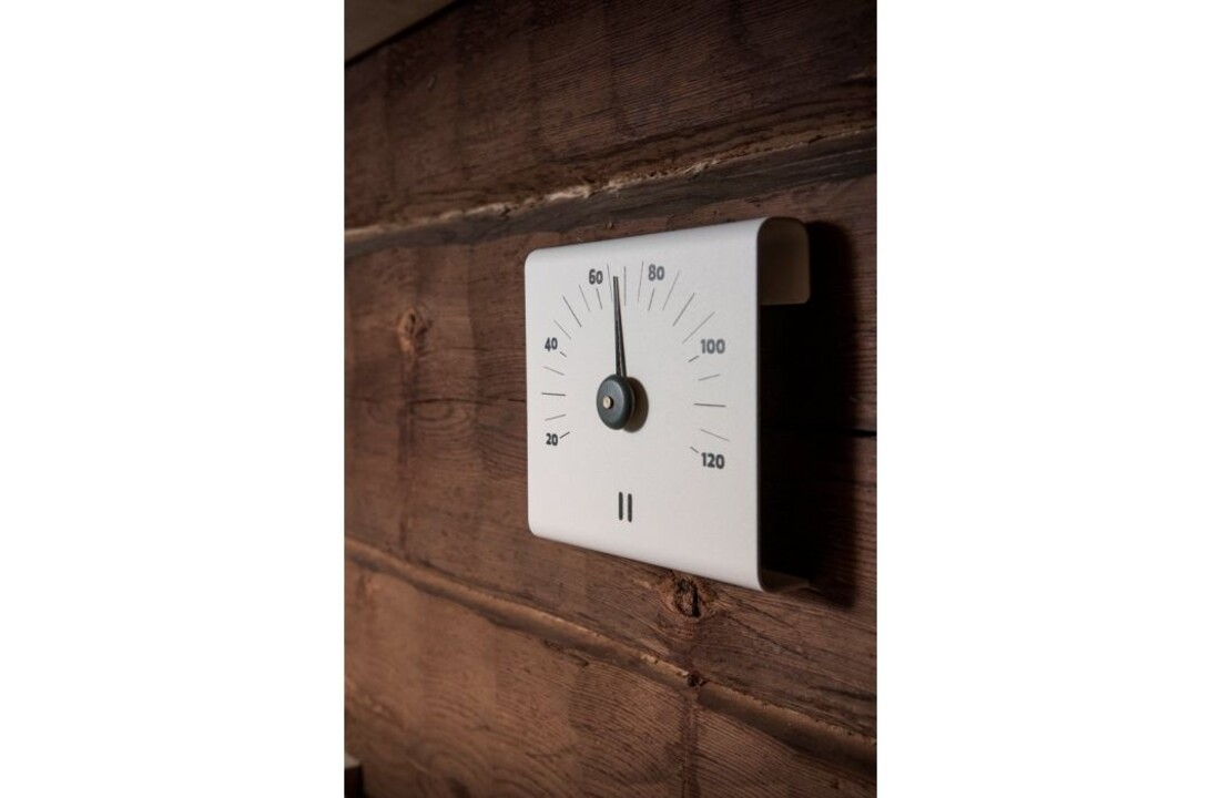 Rento Aluminium Sauna Thermometer Wit