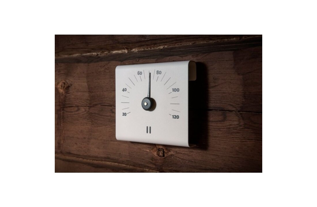 Rento Aluminium Sauna Thermometer Wit