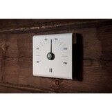 Rento Aluminium Sauna Thermometer Wit