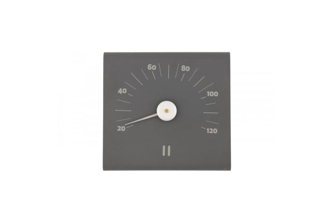 Rento Aluminium Sauna Thermometer Grijs