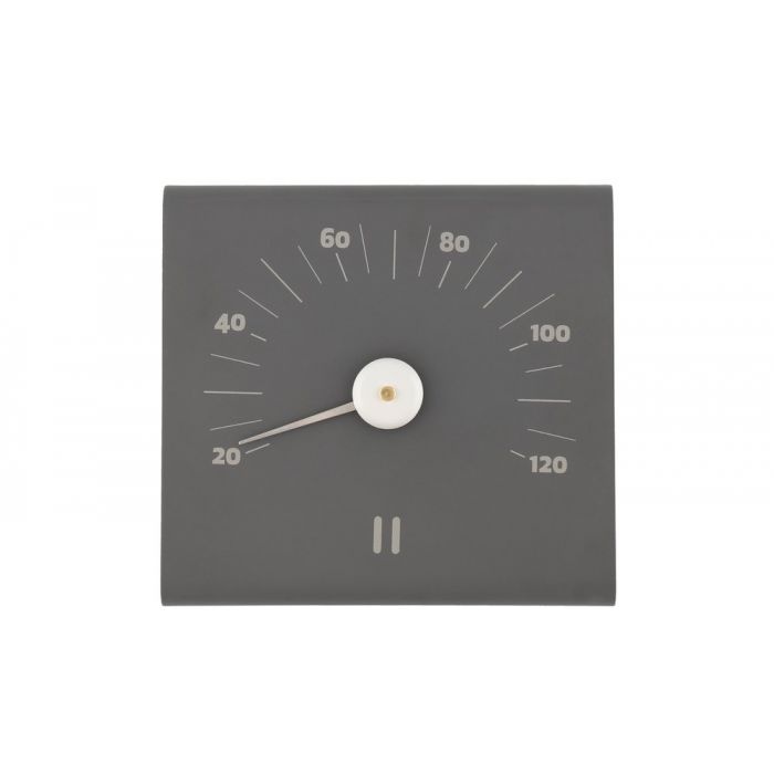 Rento Aluminium Sauna Thermometer Grijs