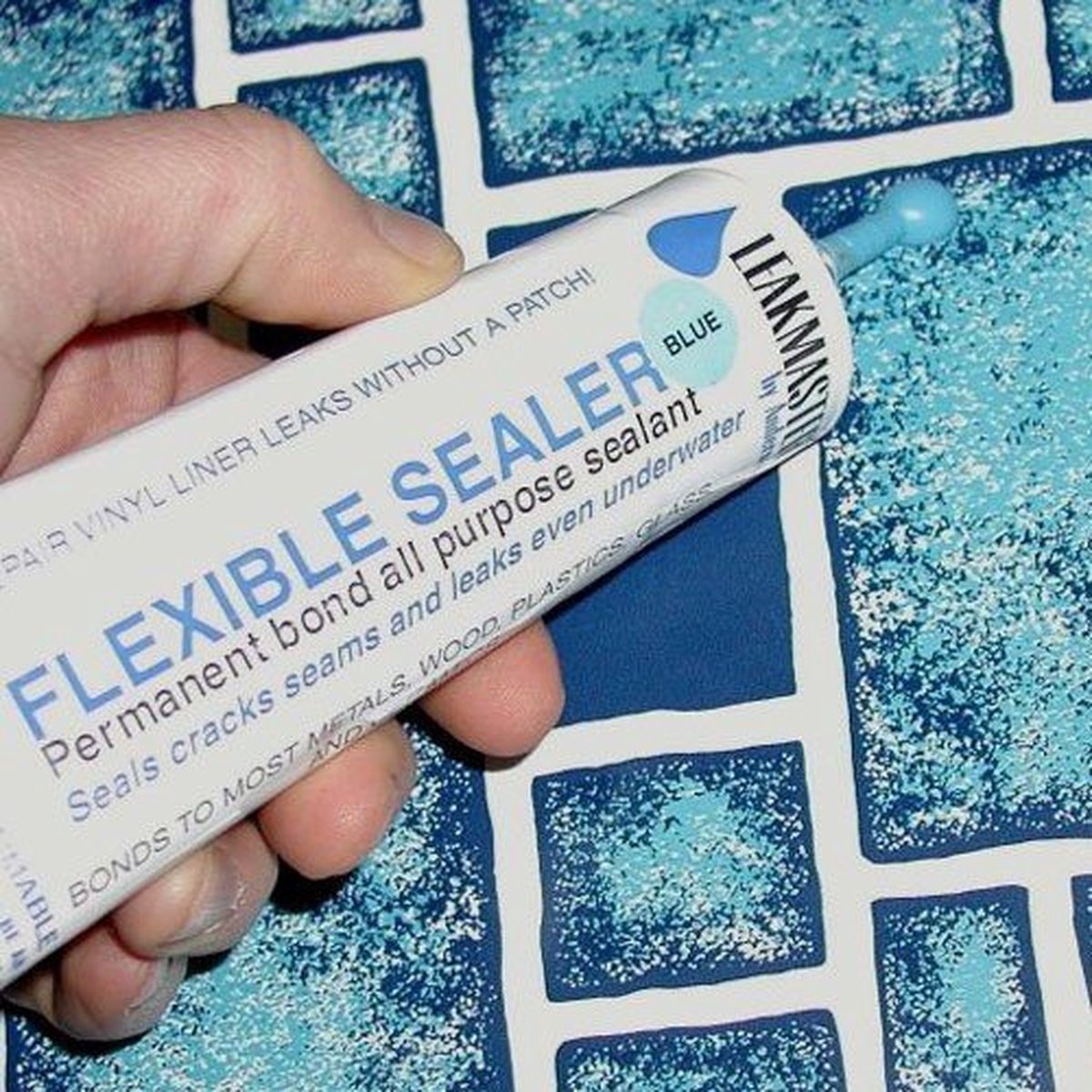 Flexibele Vloeibare Afdichting Blauw - 115ml