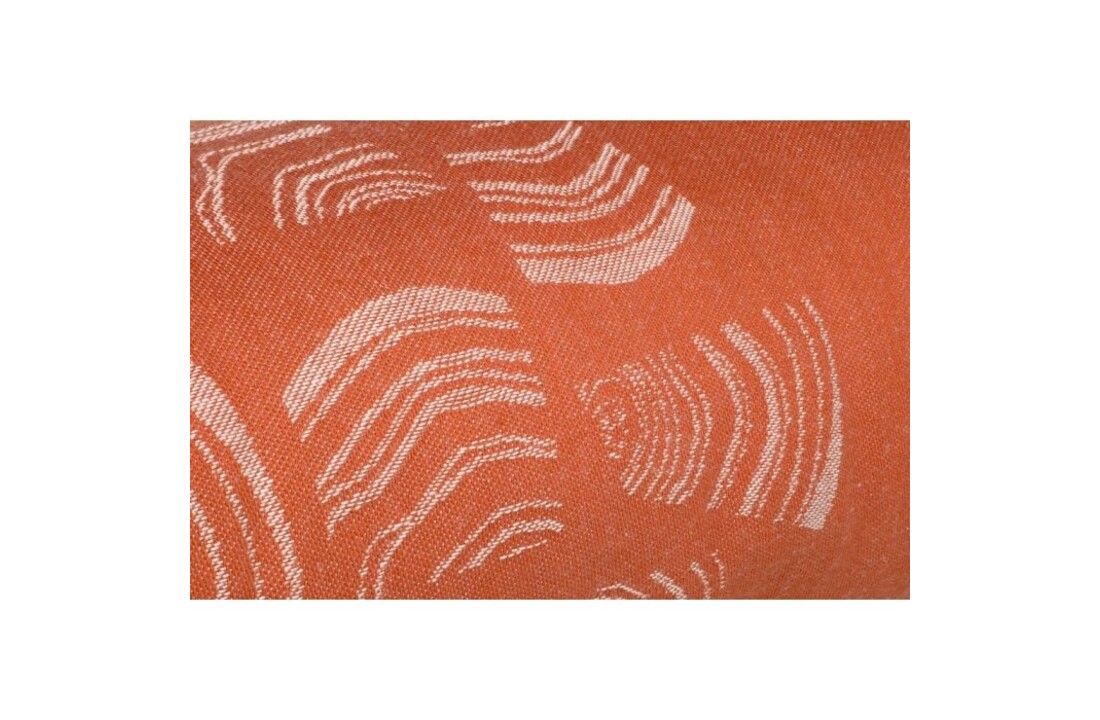 Rento Pino Sauna kussen oranje/bruin - 50x22 cm