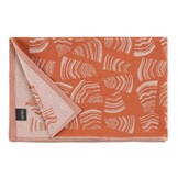 Rento Pino Sauna Kleed - Oranje/Bruin - 50x150 cm