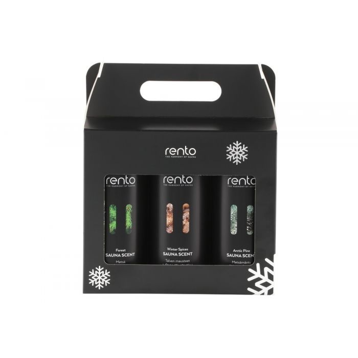 Rento Sauna Geur limited edition cadeauset 3 x 400 ml