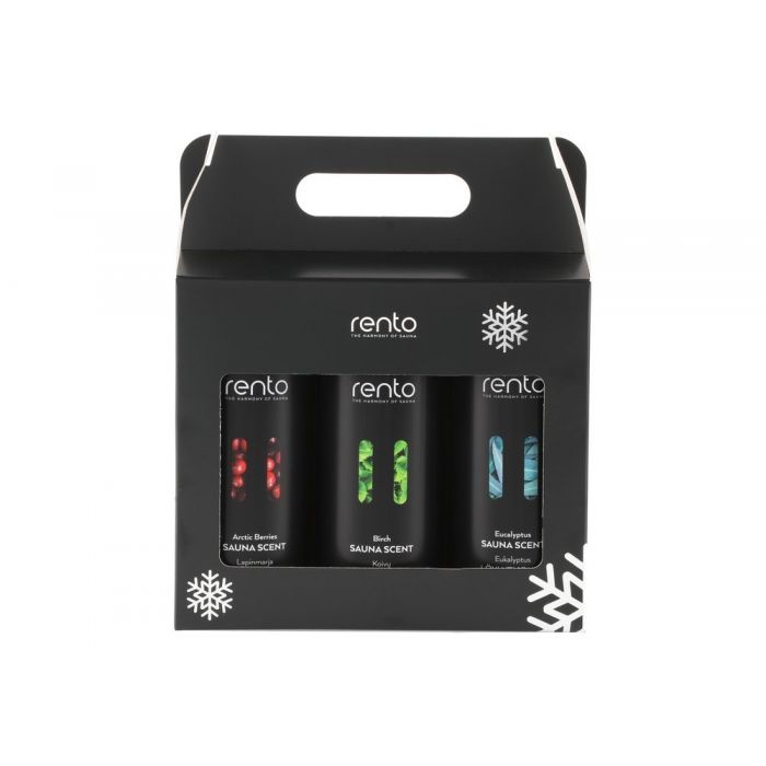 Rento Sauna Geur cadeauset 3 x 400 ml