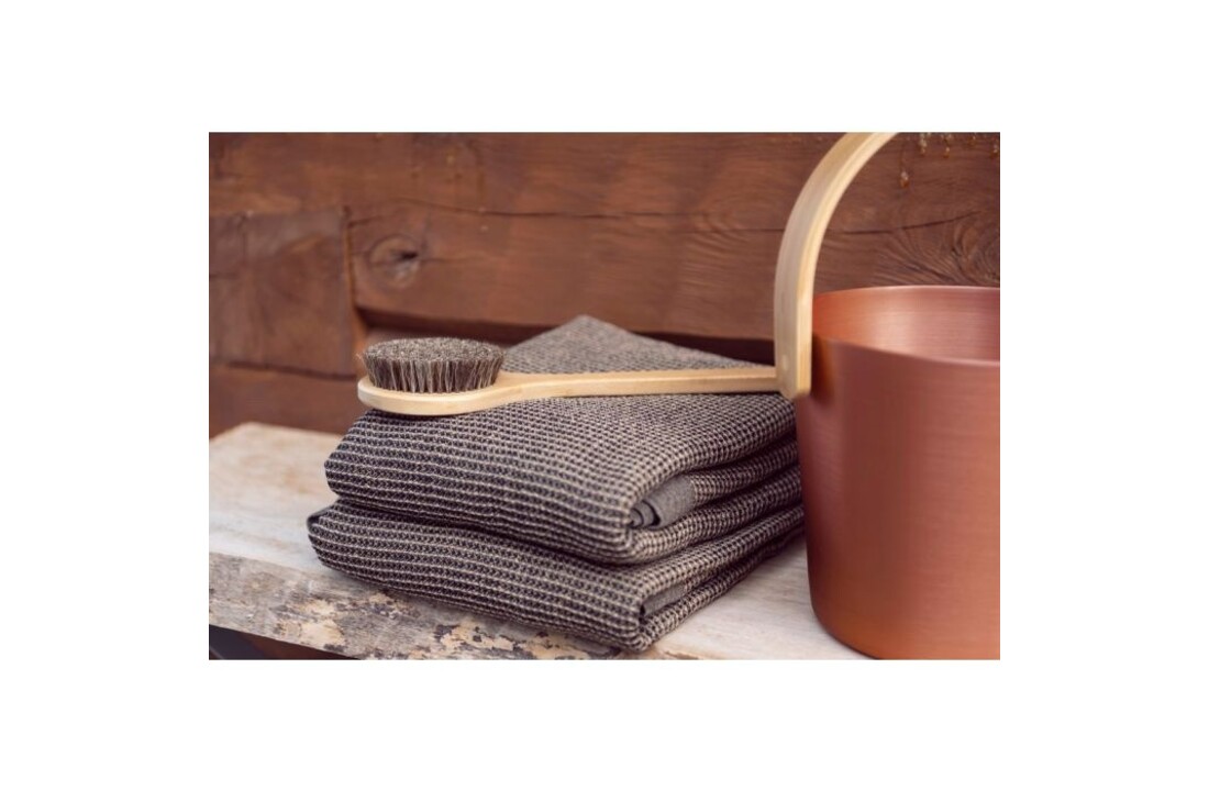 Kenno Sauna Kleed - Bruin - 60x160 cm (Seat Cover)