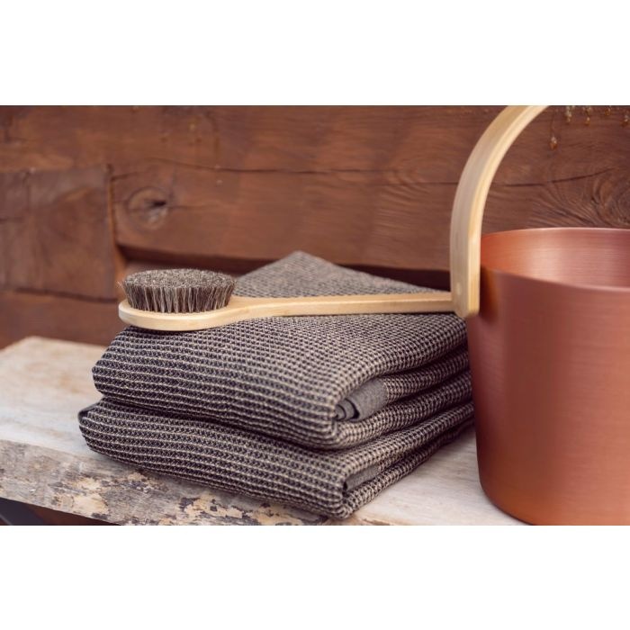 Kenno Sauna Kleed - Bruin - 60x160 cm (Seat Cover)