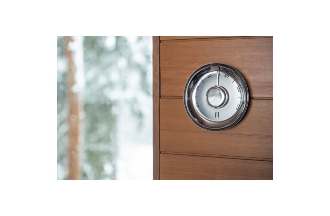 Rento Sauna Thermometer RVS (Harri Koskinen)