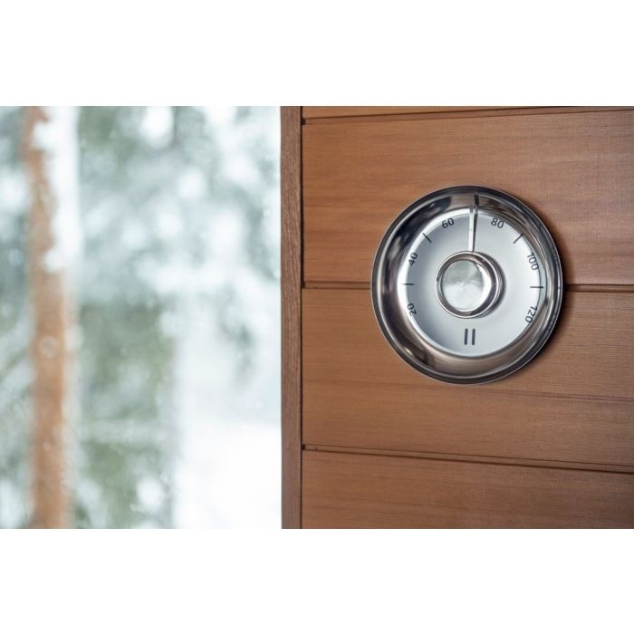 Rento Sauna Thermometer RVS (Harri Koskinen)
