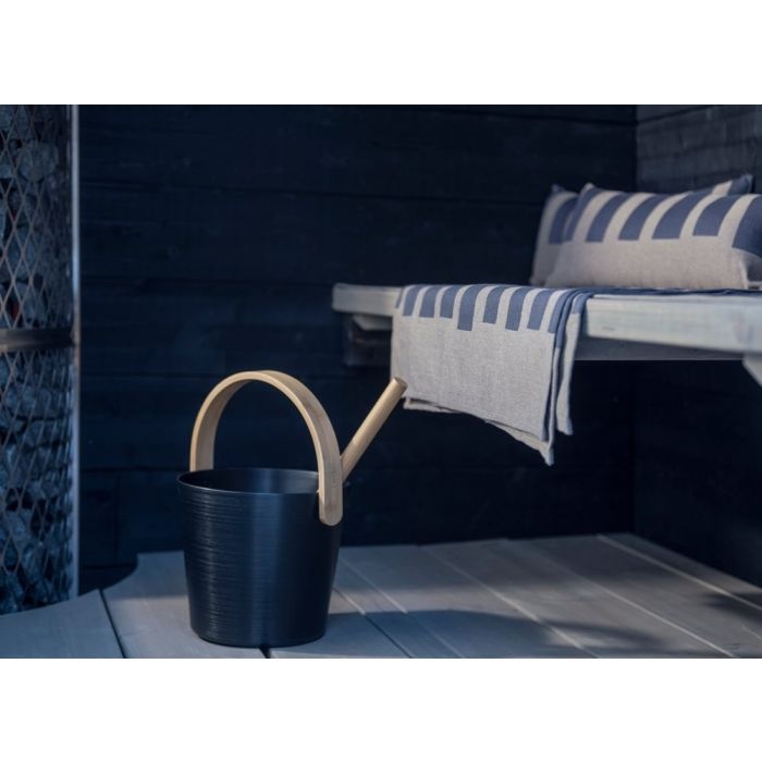 Rento Sauna Opgietlepel Zwart