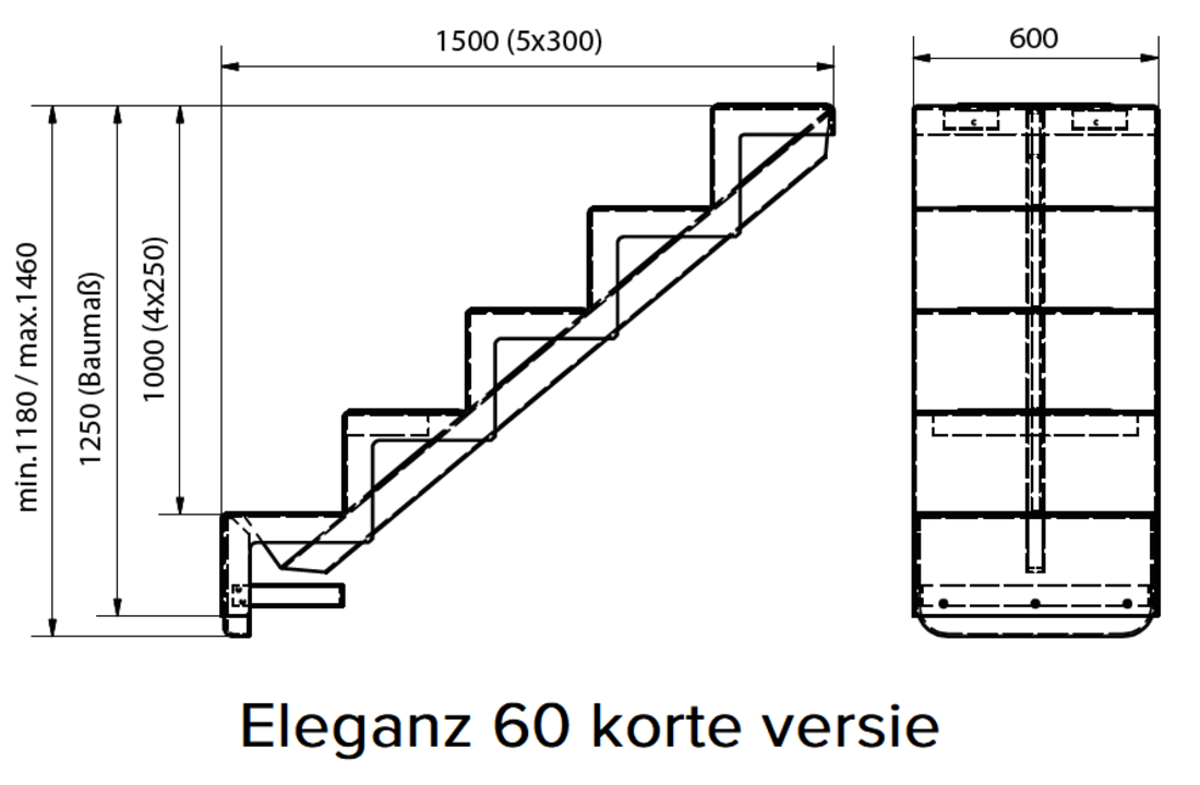 REKU Eleganz 60 trap