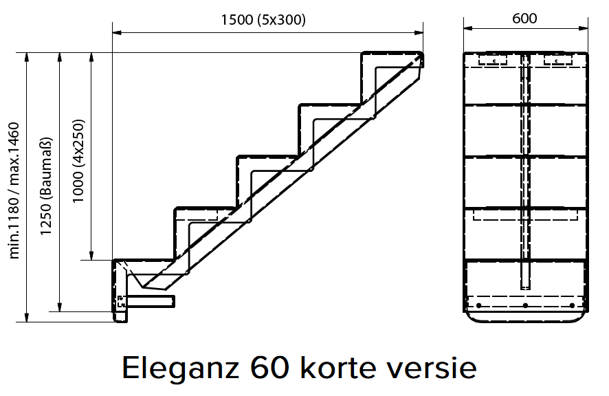 REKU Eleganz 60 trap