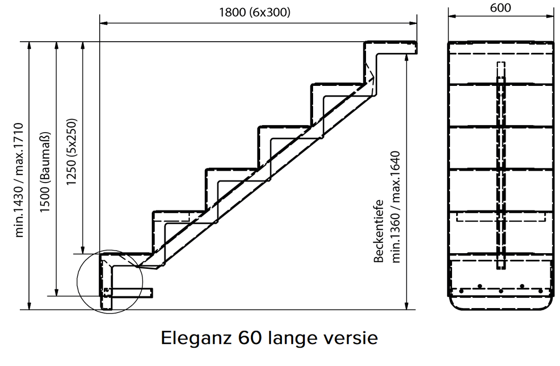 REKU Eleganz 60 trap