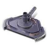 Poolstyle bodemzuiger met zijborstels